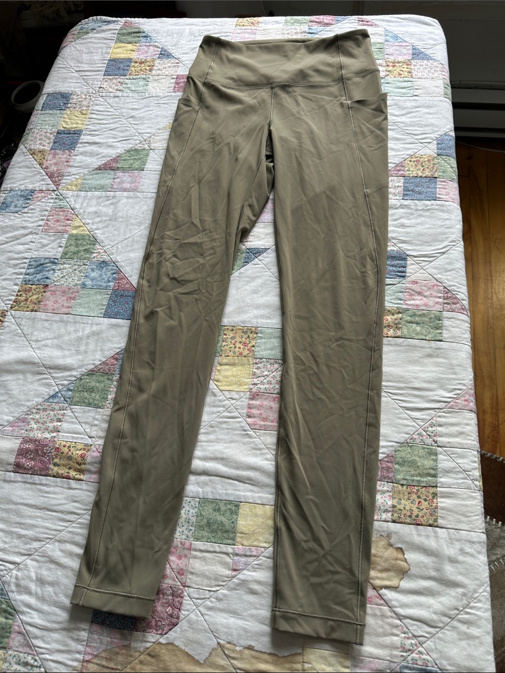 Arc’teryx Olive High-Waist Performance Leggings